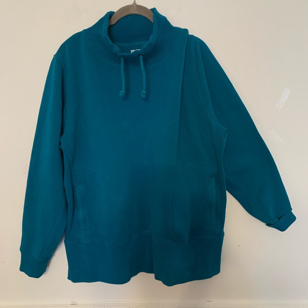 Cabincore Outdoorsy oversized Duluth Trading Co Pullover women’s size XL